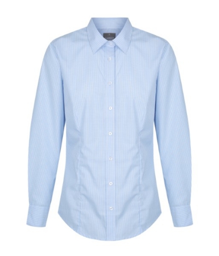 Picture of Gloweave Ladies Westgarth Gingham Check Long Sleeve Shirt